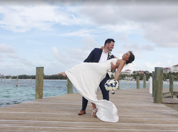 Exuma Cays wedding venue with crystal clear water and sandbars