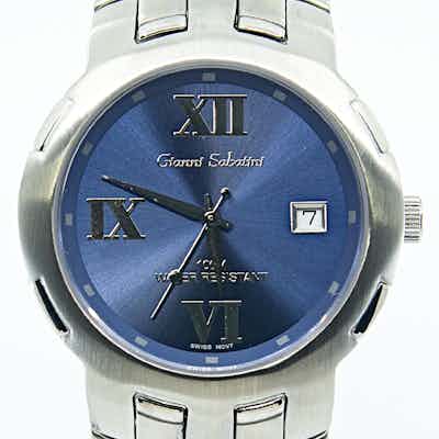 Gianni Sabatini men's blue dial watch