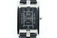 Gianni Sabatini men's black leather watch