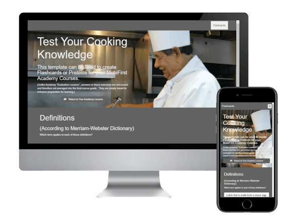 Cooking Pretest