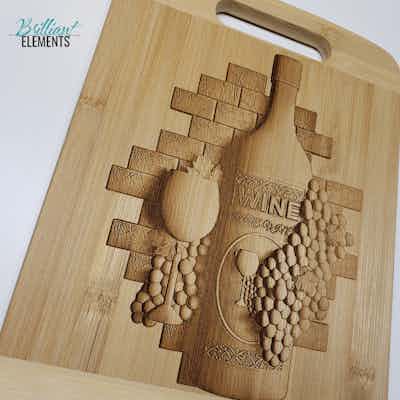 3D Wine Cutting Board