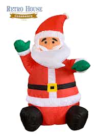 Santa in Iconic Red Suit 120cm High