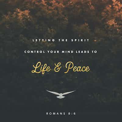 Letting the Spirit Control Your Mind Leads To Life and Peace