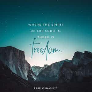 Where God's Spirit Is There Is Total Freedom From Judgements