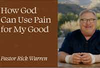 How God Can Use Pain For My Good