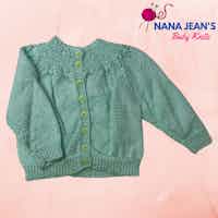 Mint Green Cardigan for Babies