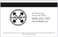 👉 BUY CLUB RAW-FIT GIFT CARD