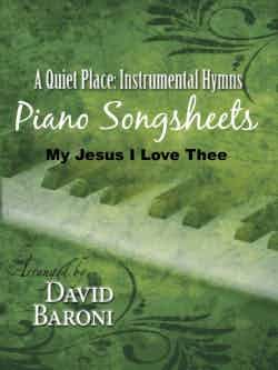 My Jesus I Love Thee – Songsheet (PDF)