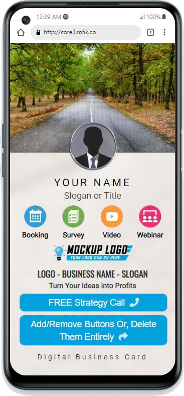 PWA - Multi-Color Buttons w/ Blue Main Buttons