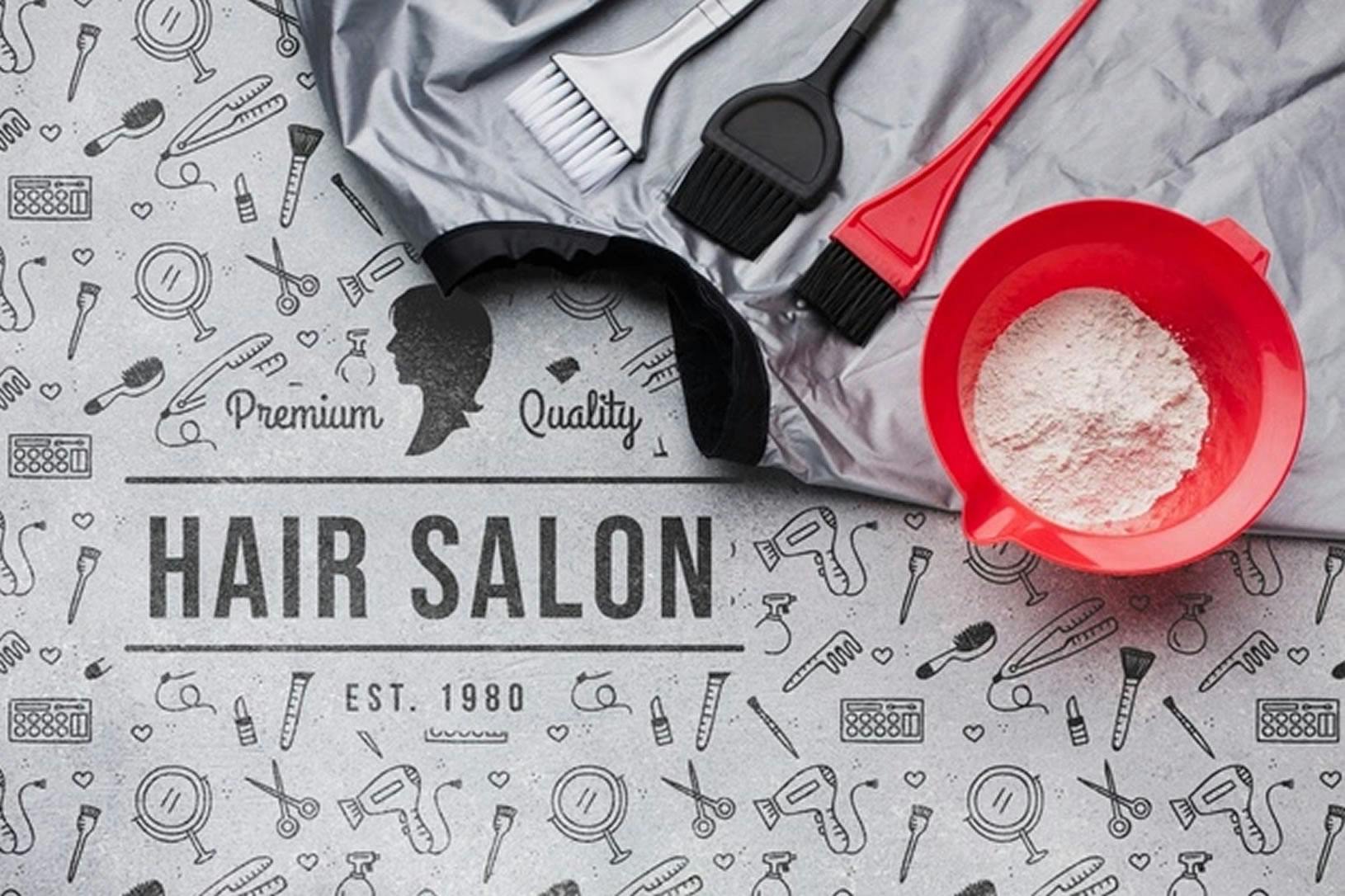 Digital Business Card Style 5 Org/Blue