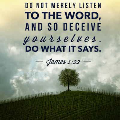 Don't Just Listen, Apply The Word & Take Action