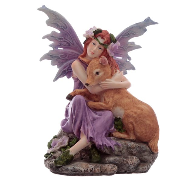 ﻿Forest Friendship Spirit of the Forest Fairy Figurine Image