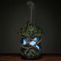 Aroma Diffuser LED Humidifier - Dark Legends Fire Earth Twisted Tree Dragon