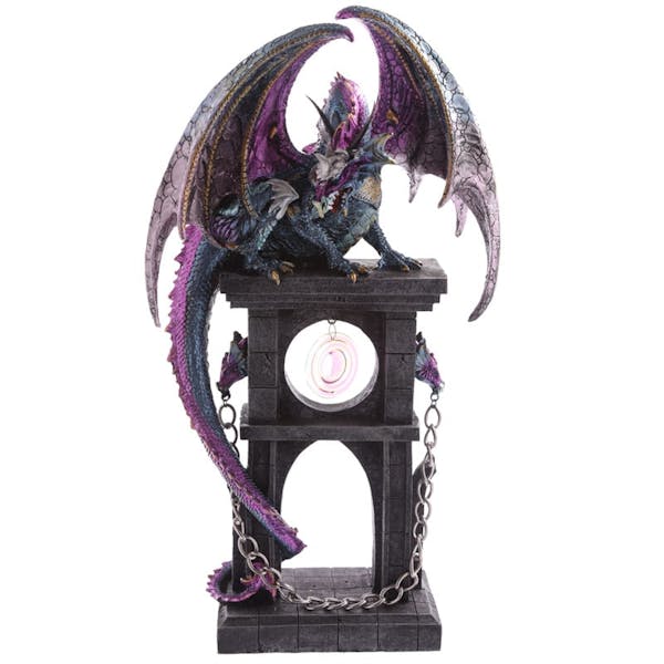 ﻿Ice Pendulum Dark Legends Dragon Figurine Image