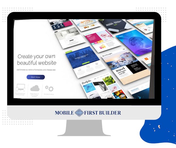 mobile first website builder