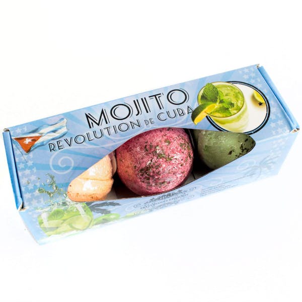 Revolution De Cuba - Set of Three Mojito Bath Bombs Image