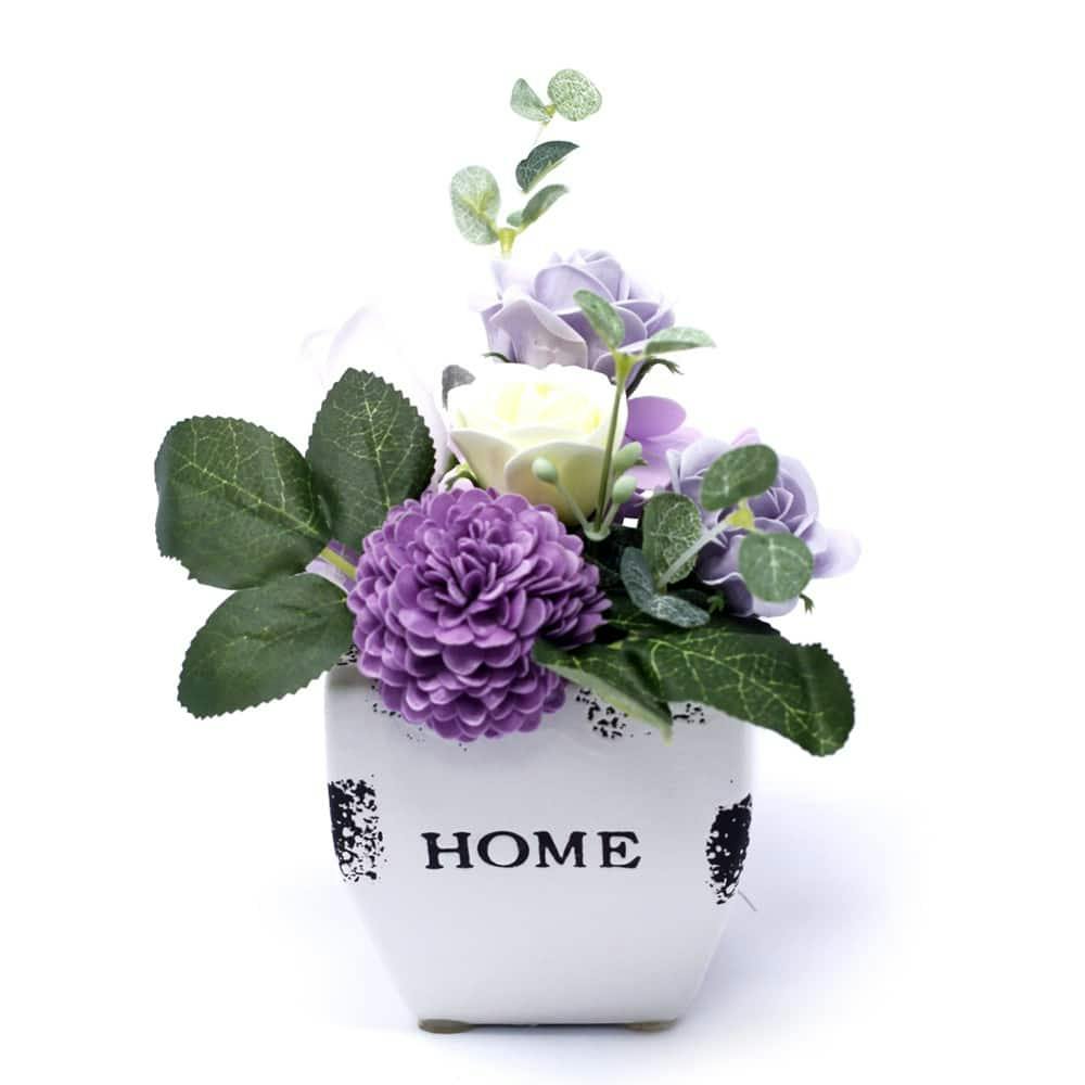 Bouquet Petite Flower Pot - Soft Lavender Image