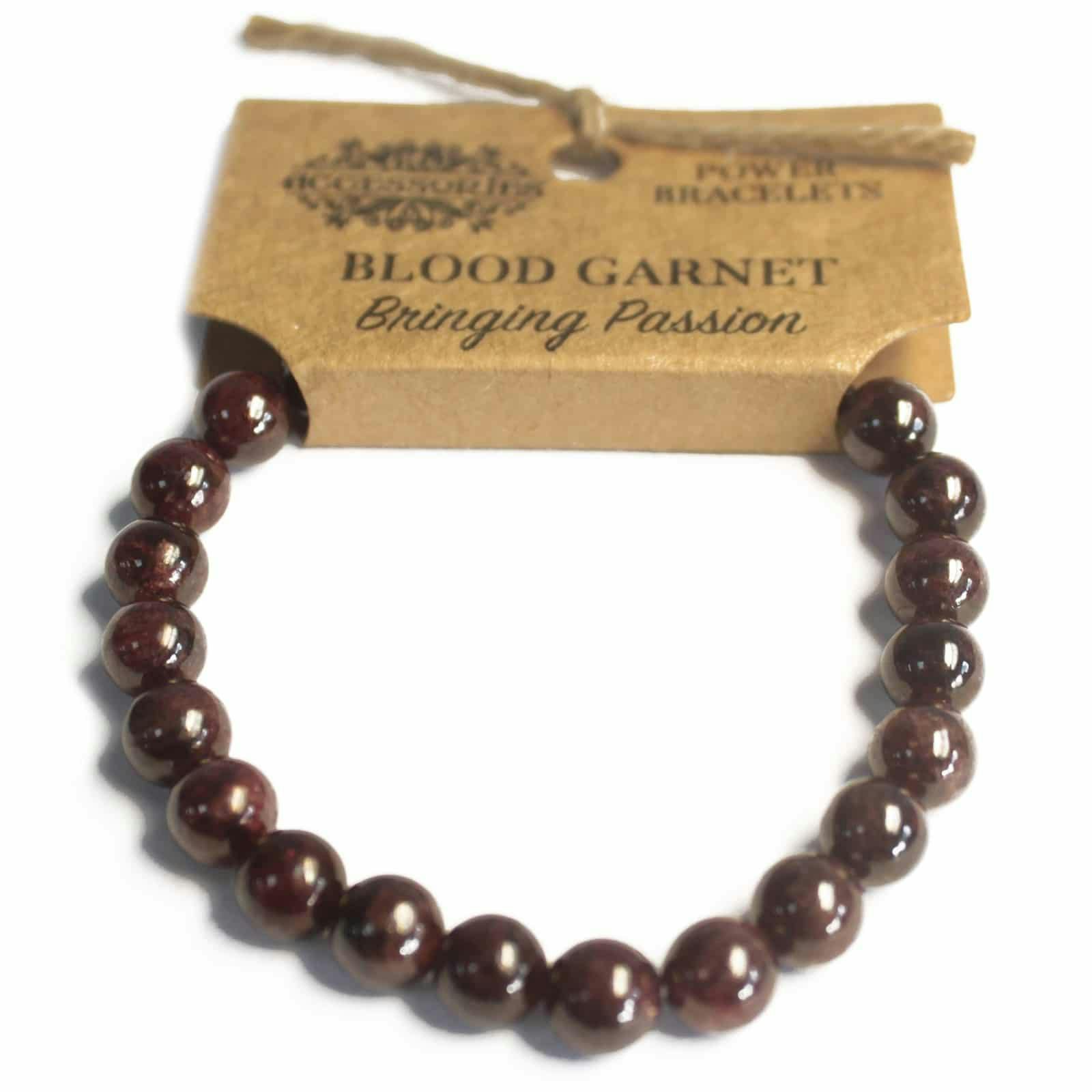 Power Bracelet - Blood Garnet Image