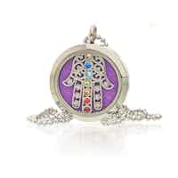 Aromatherapy Jewellery Necklace - Hamsa Chakra - 30mm