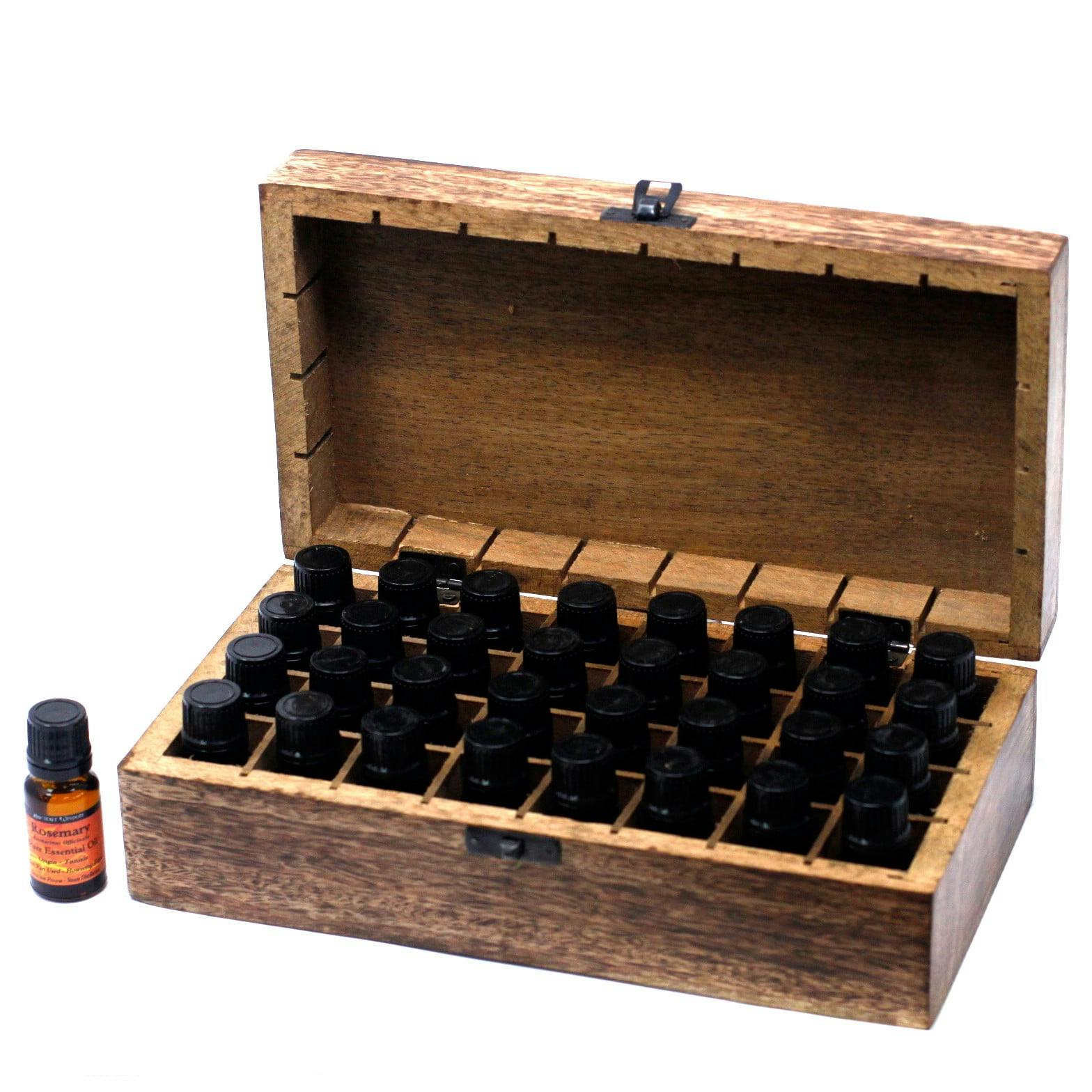 Mango Aromatherapy Box - Floral (holds 32) Image