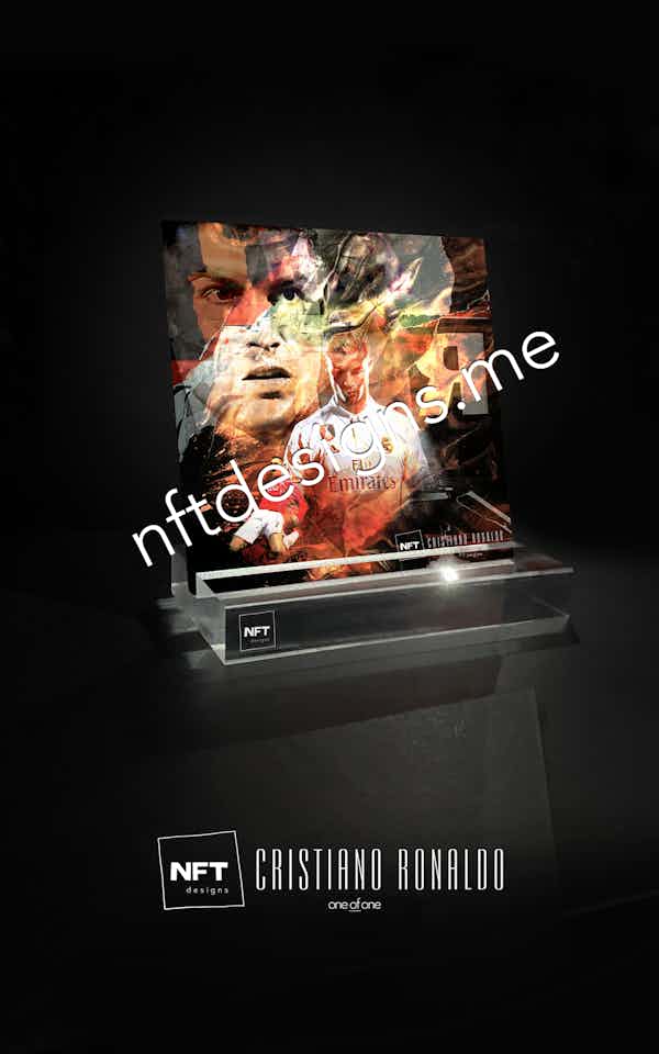 Cristiano Ronaldo NFT design CR006 One of One