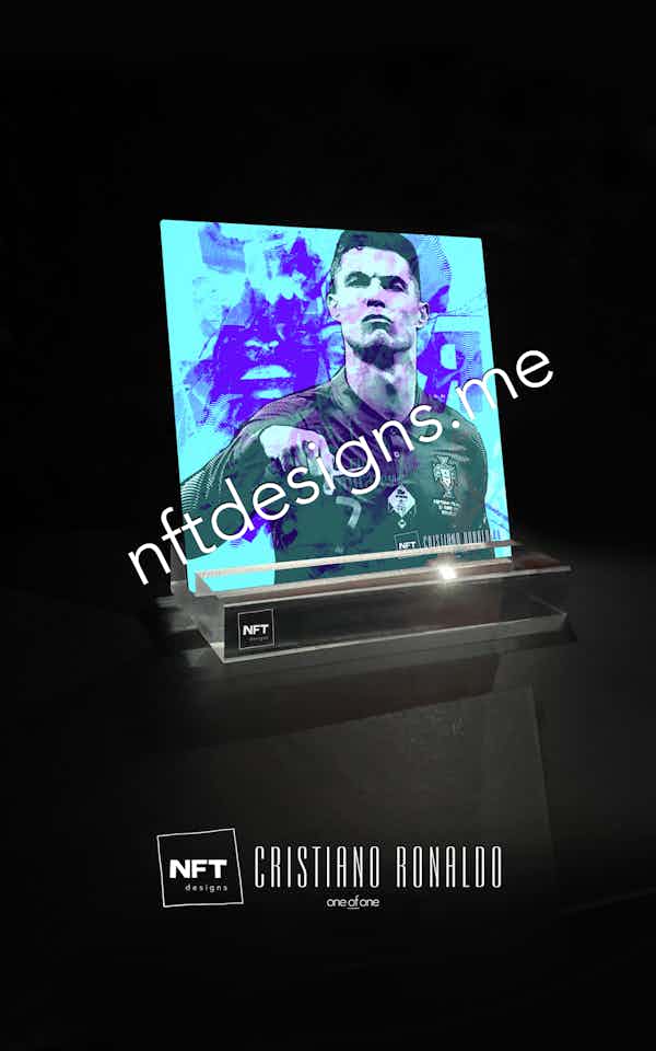 Cristiano Ronaldo NFT design CR008 One of One
