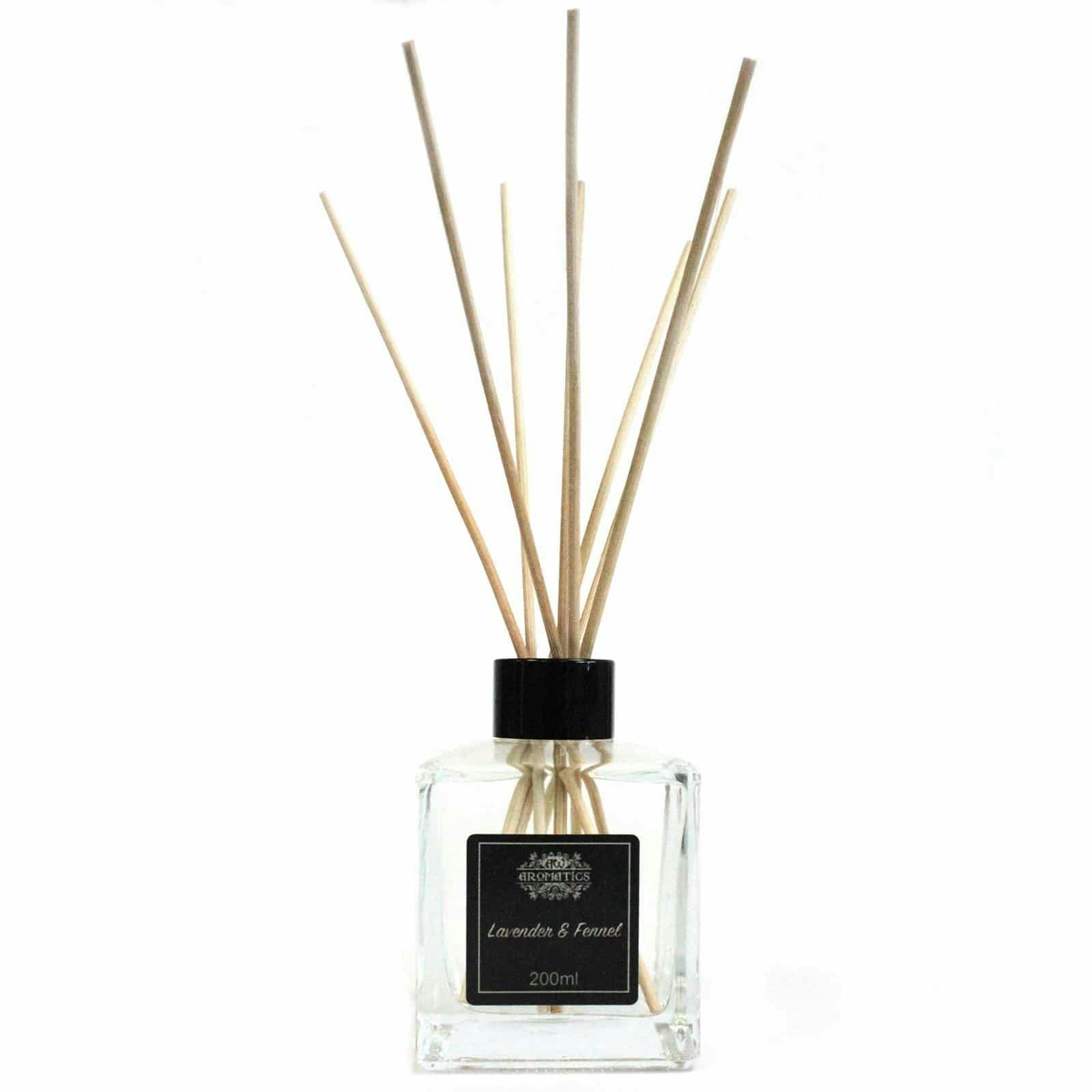 200ml Lavender & Fennel Essential Oil Reed Diffuser Image