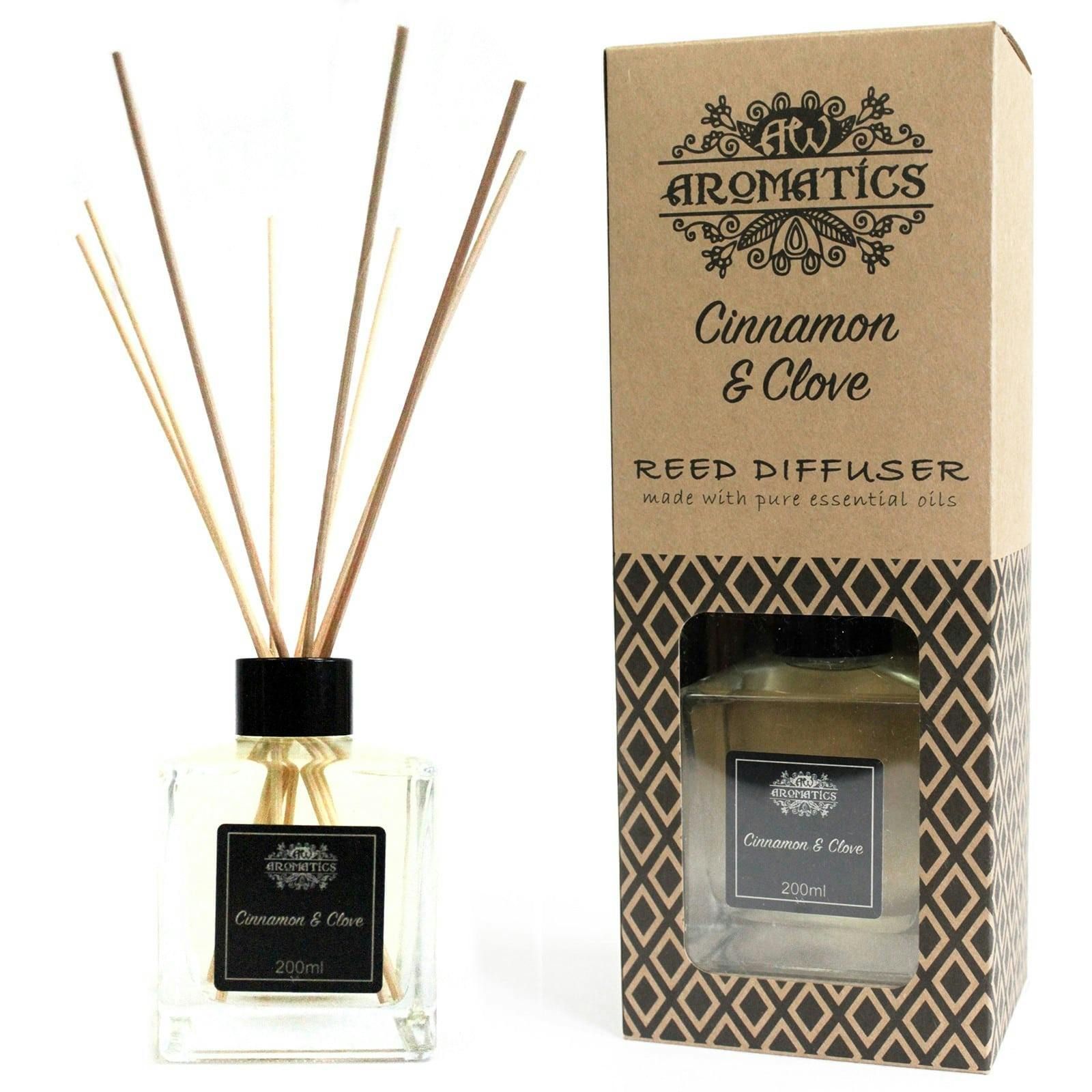 200ml Cinnamon & Clove Essential Oil Reed Diffuser Image