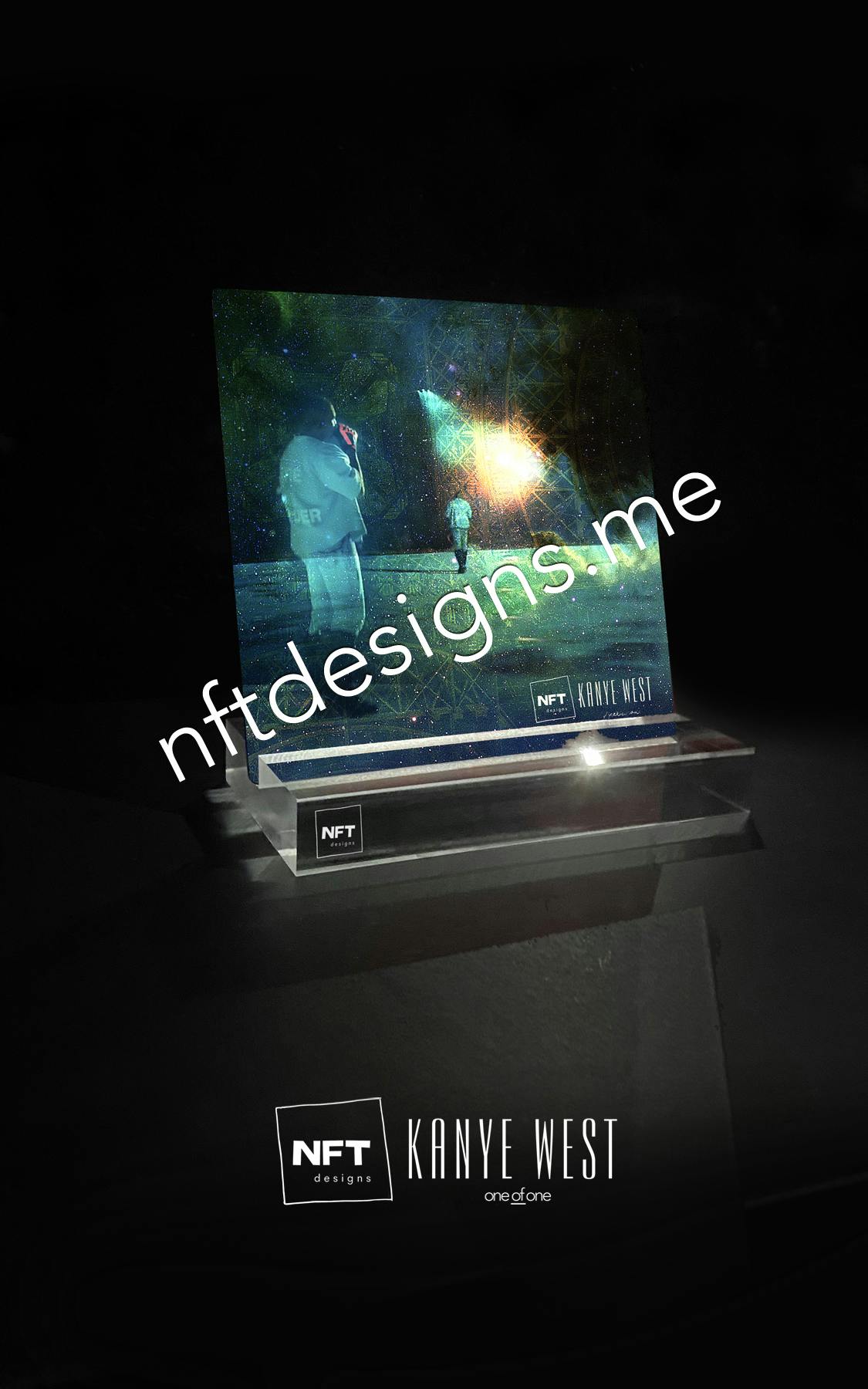 Kanye West  NFT design KW015 One of One