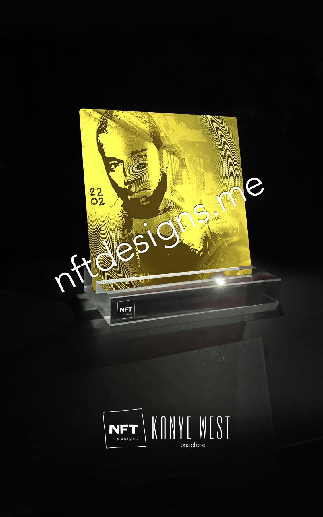 Kanye West NFT design KW019 One of One