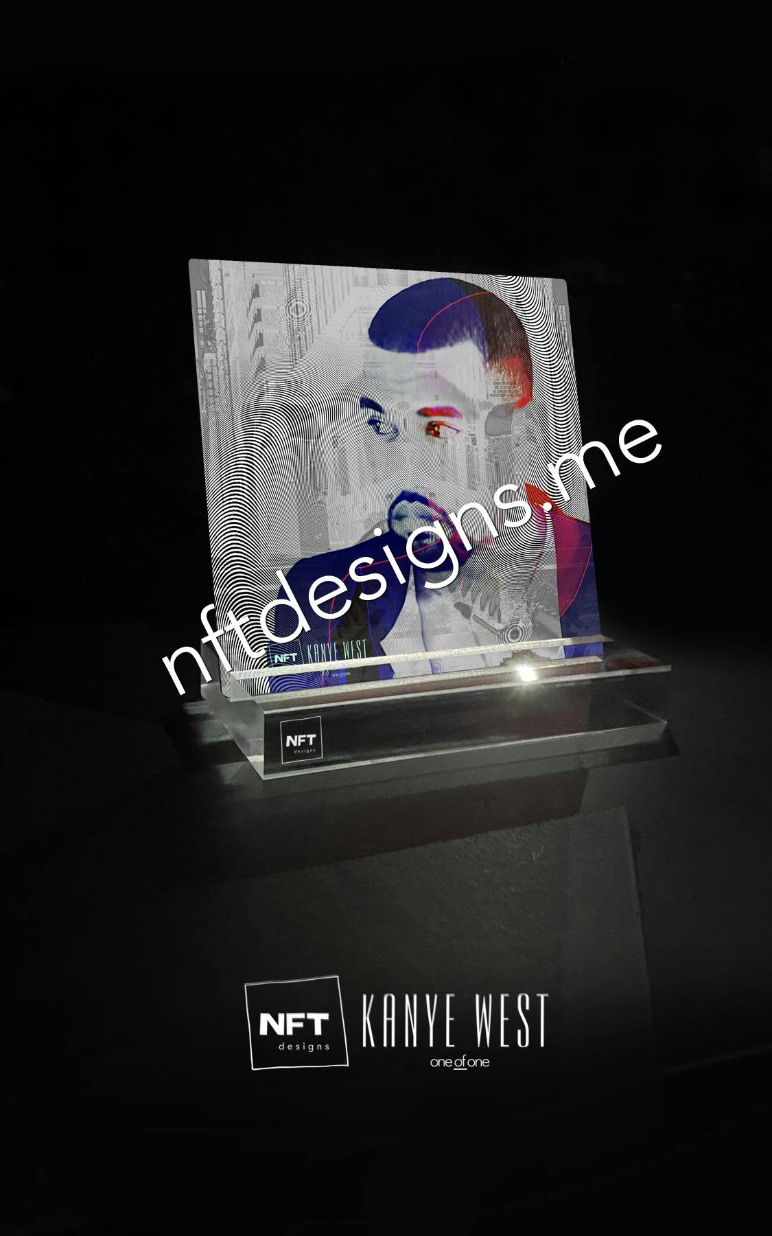 Kanye West  NFT design KW002 One of One