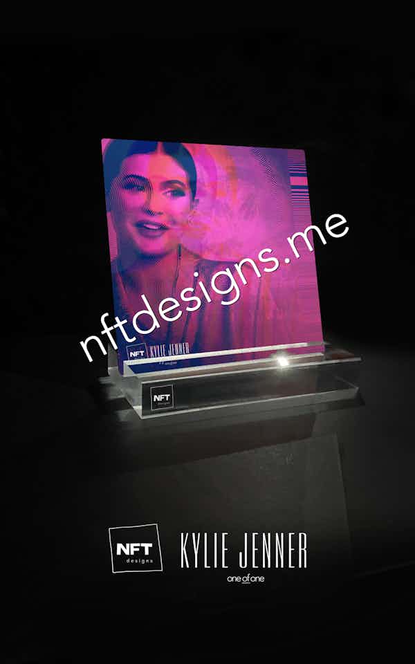 Kylie Jenner NFT design KJ005 One of One