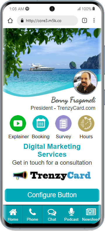 DBC Curve Style - Ocean Blue