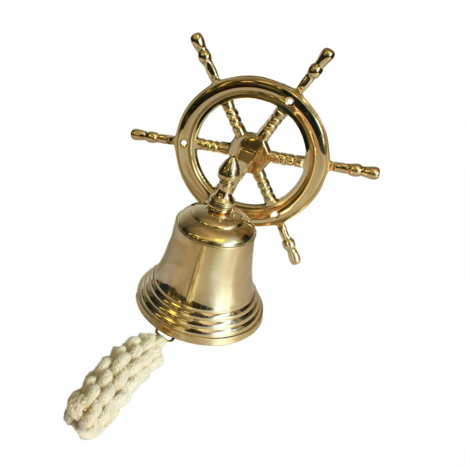 Ships Wheel Bell Image