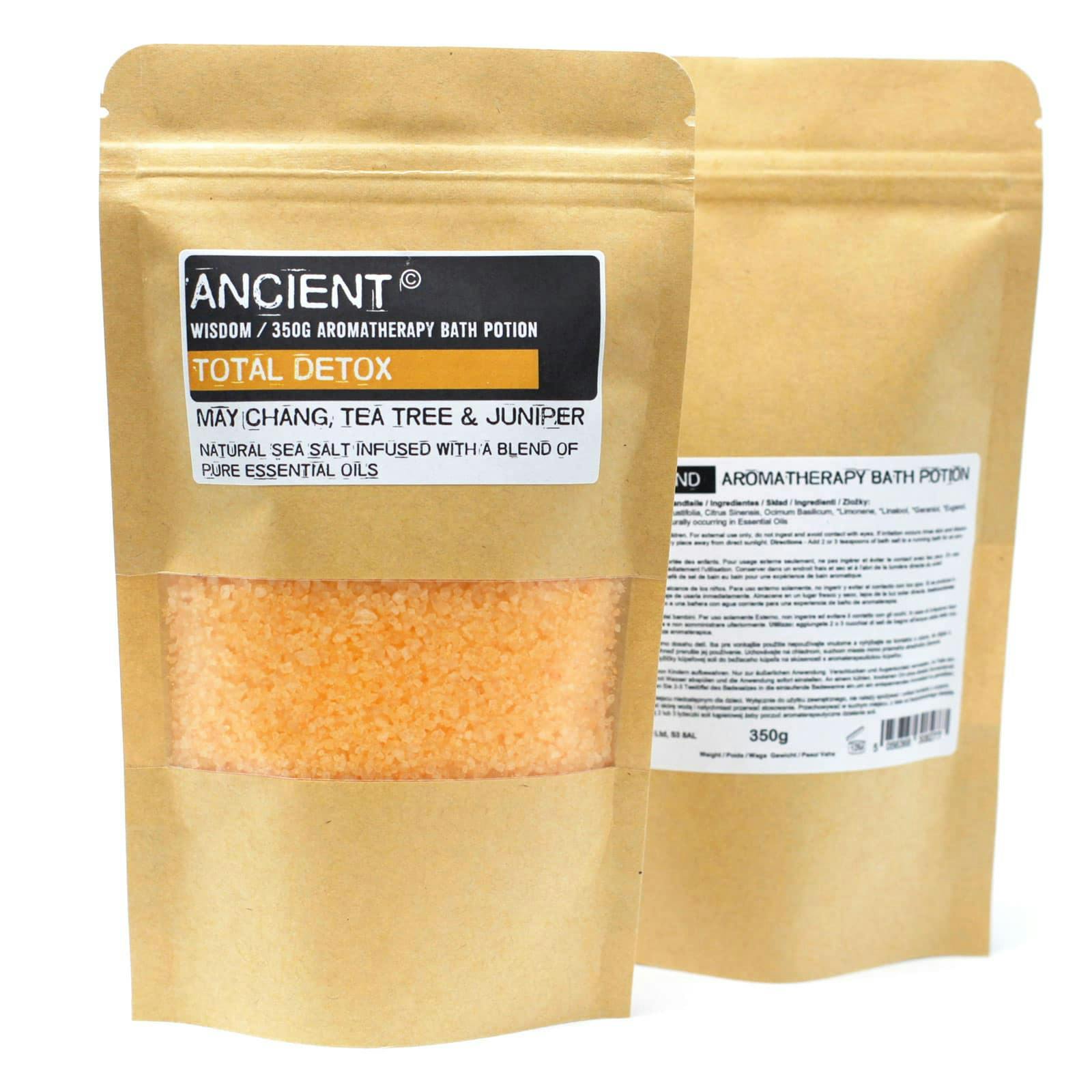 Aromatherapy Bath Potion in Kraft Bag 350g - Total Detox Image