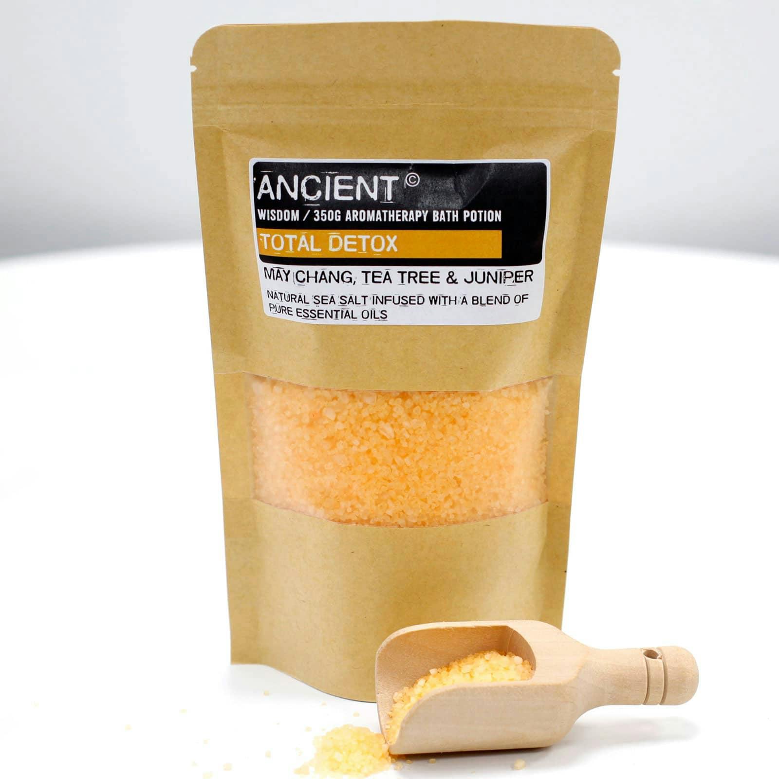 Aromatherapy Bath Potion in Kraft Bag 350g - Total Detox Image