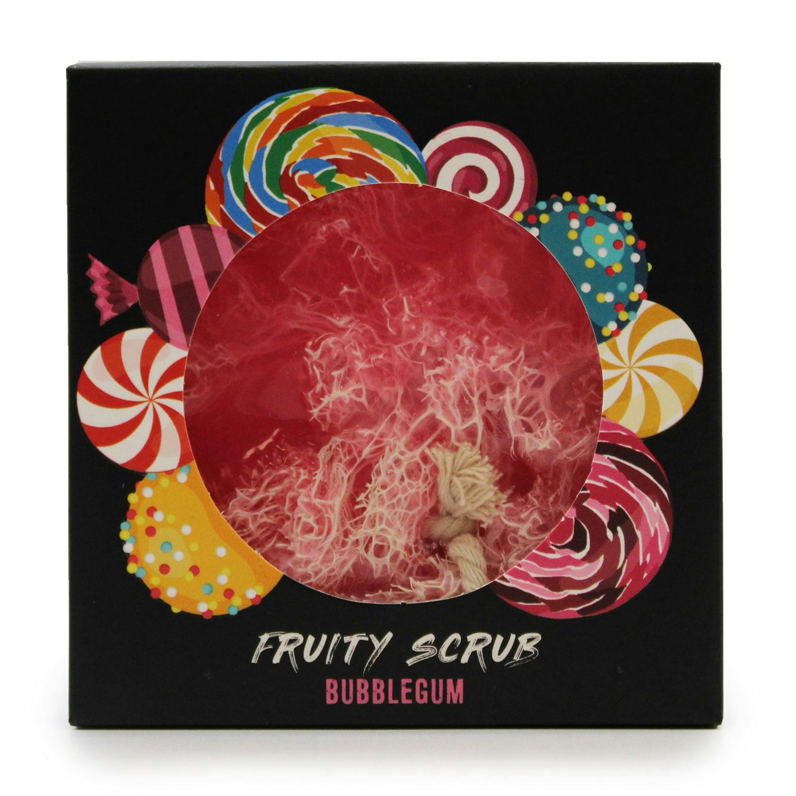 Fruity Scrub Soap on a Rope - Bubblegum Image