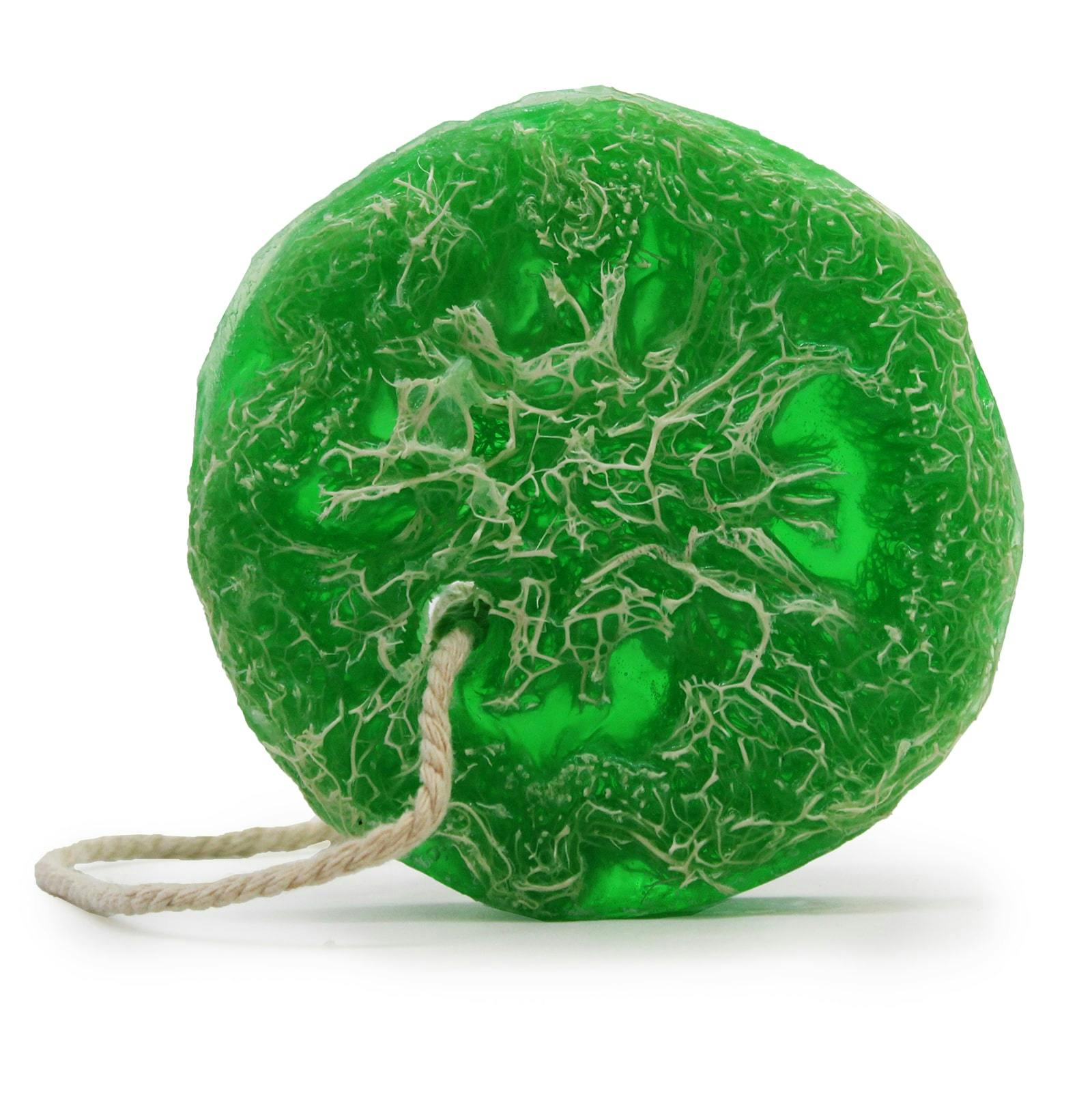 Fruity Scrub Soap on a Rope - Mango Image