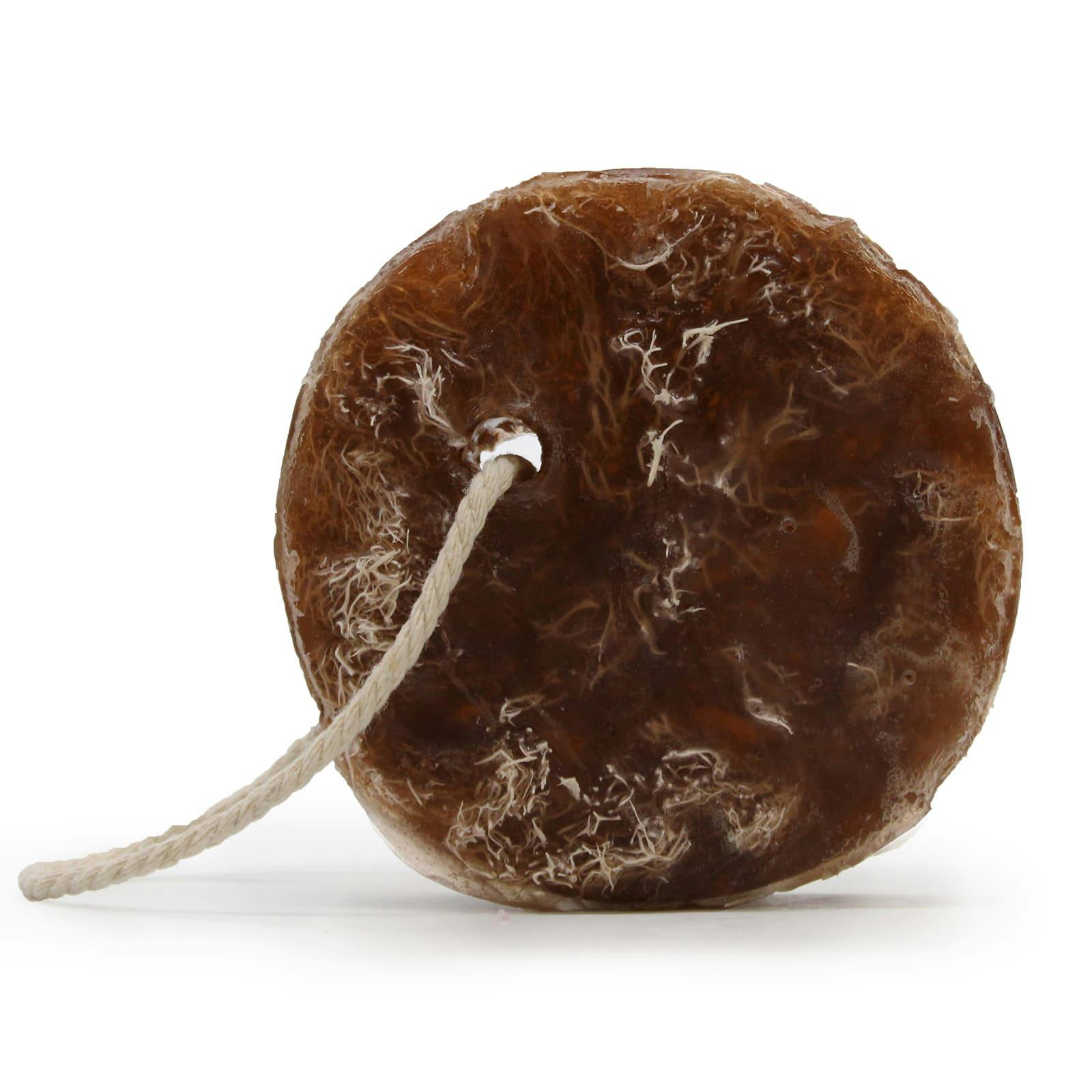 Fruity Scrub Soap on a Rope - Coconut Image