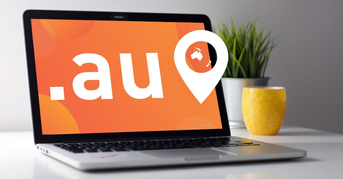 computer showing logo image