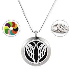 Diffuser Necklace and Essential Oils Set Image