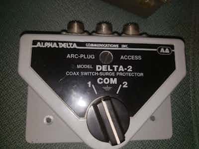Delta-2 Alpha Delta Original 2-Position Coax Switch,