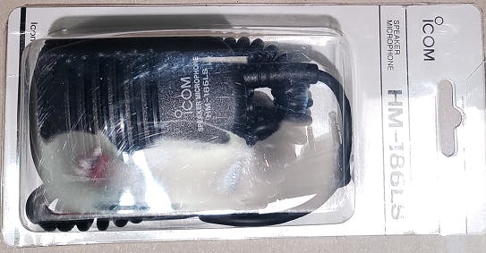 ICOM HM 186-LS HT Speaker Microphone