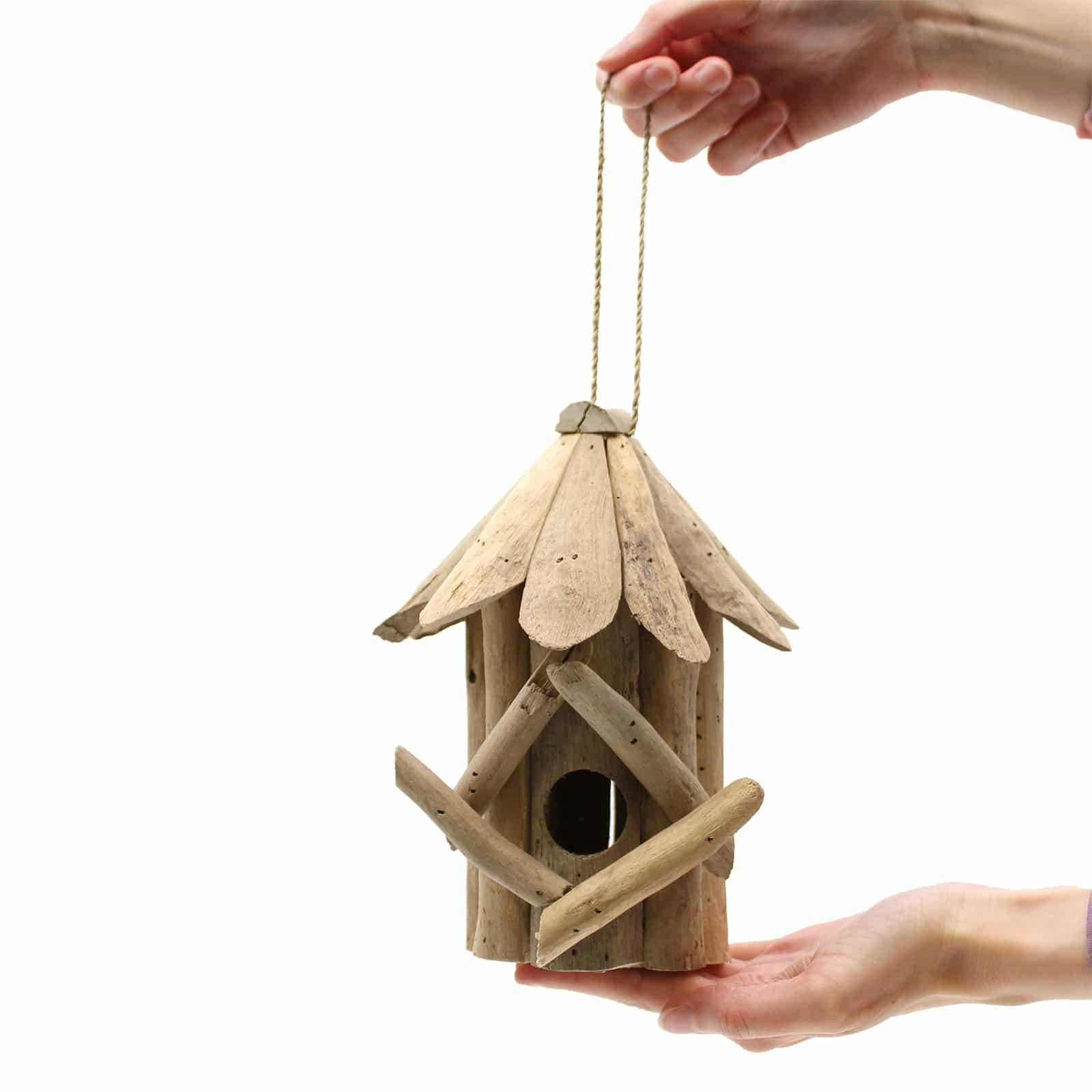 Driftwood Birdbox - Small Image