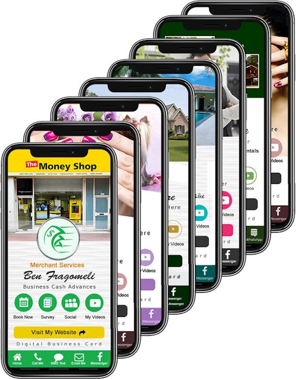 Progressive Web App Digital Business Cards
