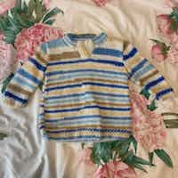 Toddler's Jumper in Beach Colours