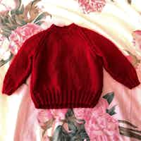 Classic Toddler's Jumper in Red