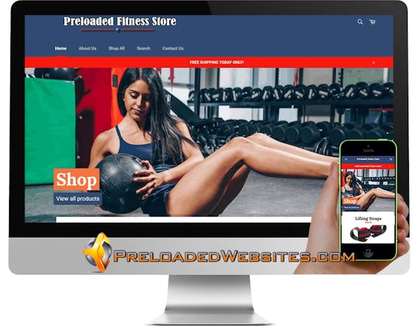 fitness preloaded website
