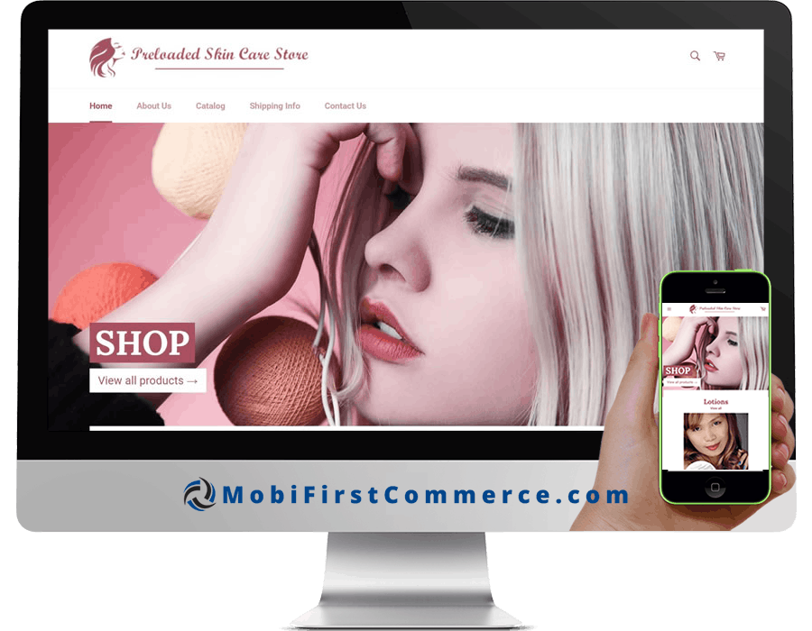 MobiFirst Ecommerce stores