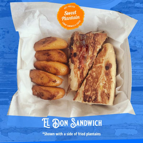 The best Cuban sandwich in Asheville.